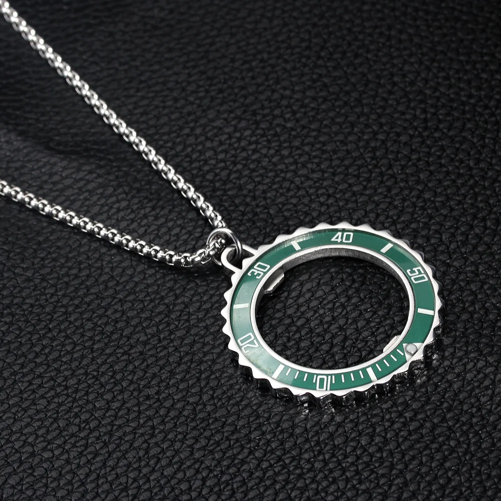 Ceramic Watches speedometer speed dial Green Water Ghost Necklace bottle opener