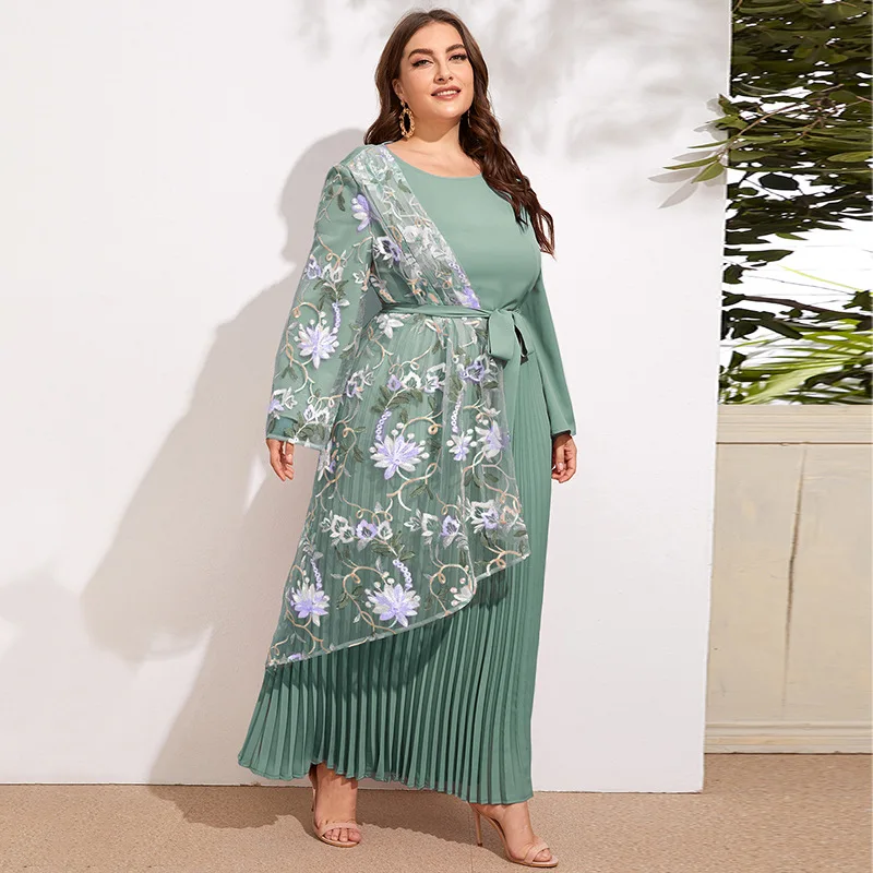 

4xl Plus Size Long Dresses for Women Maxi Skirt Oversize Party Dress Casual Streetwear Vestidos Longos Talla Grande Chic Outfit