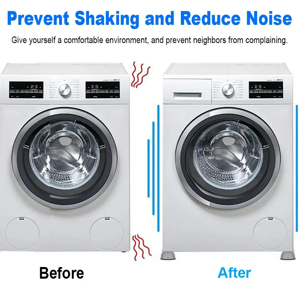 Stabilizer Anti Vibration Anti-Skid Damper Stand Refrigerator Base Washing Machine Feet Pads Furniture Raiser Support anti vibration pads,shock pads