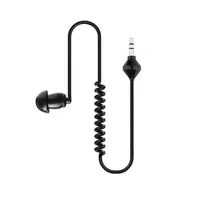 3.5mm Single Side Cell Phone Headset Single Hearing Radiation Headset Vacuum Spiral Tube Air Conduit MP3/4 Use - Image 2