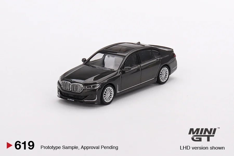 MINIGT 1/64  703  BMW M4 CSL Black Sapphire Model Car 691  BMW M4 GT3 #7 Diecast Automotive Model Toys Gift Decorations 6