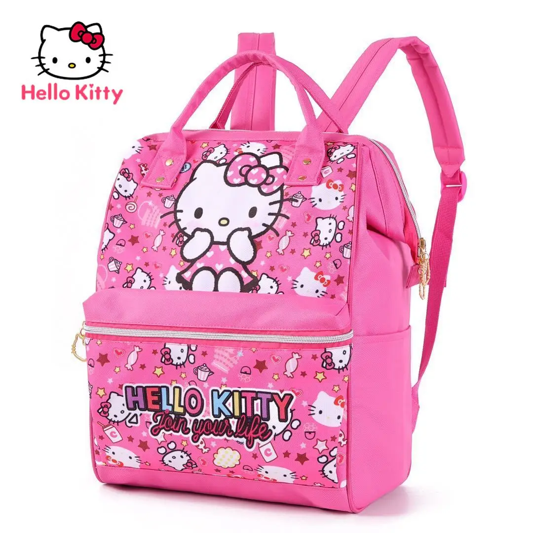 TAKARA TOMY Hello Kitty Primary School Students Portable Tutoring Bag Boys and Girls Shoulder Light School Bag look at the picture and write words the first grade and the second grade practice word post primary school students word post