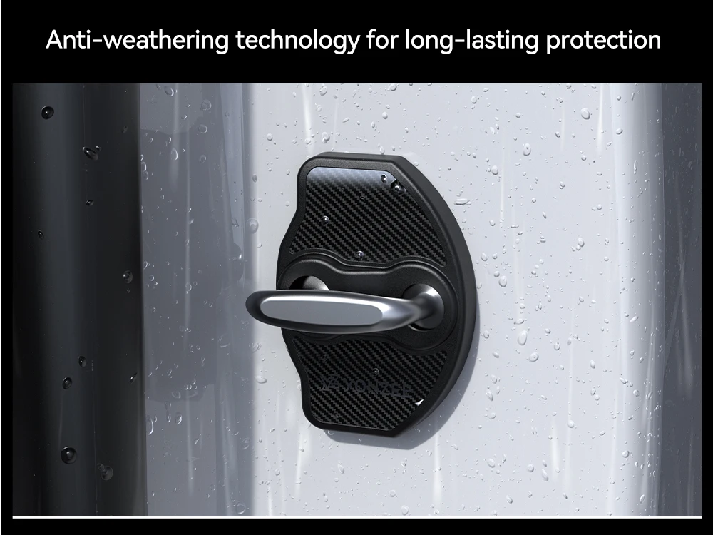For Tesla 3 Y Highland Juniper Door Lock Protector Easy to Assemble Car Car Door