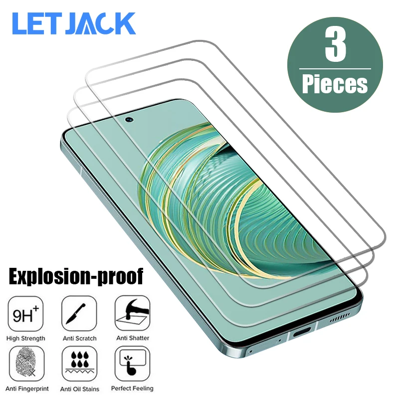 

1-3Pcs Tempered Glass For Huawei Nova 10z 11 11i 10 9 SE Y91 Y71 Y61 Y90 Screen Protectors For Huawei P Smart Z 2021 Y9S Y9A Y7A