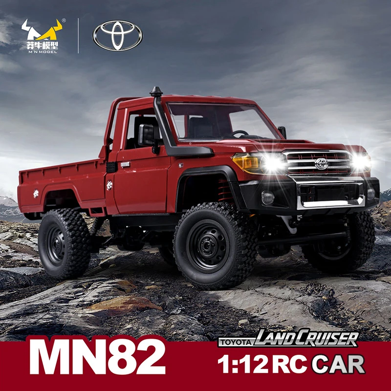 RC Car RC Truck Pickup Truck Toys 1:12 RTR 2.4G 4WD 280 Motor Remote Control for Kids Gifts