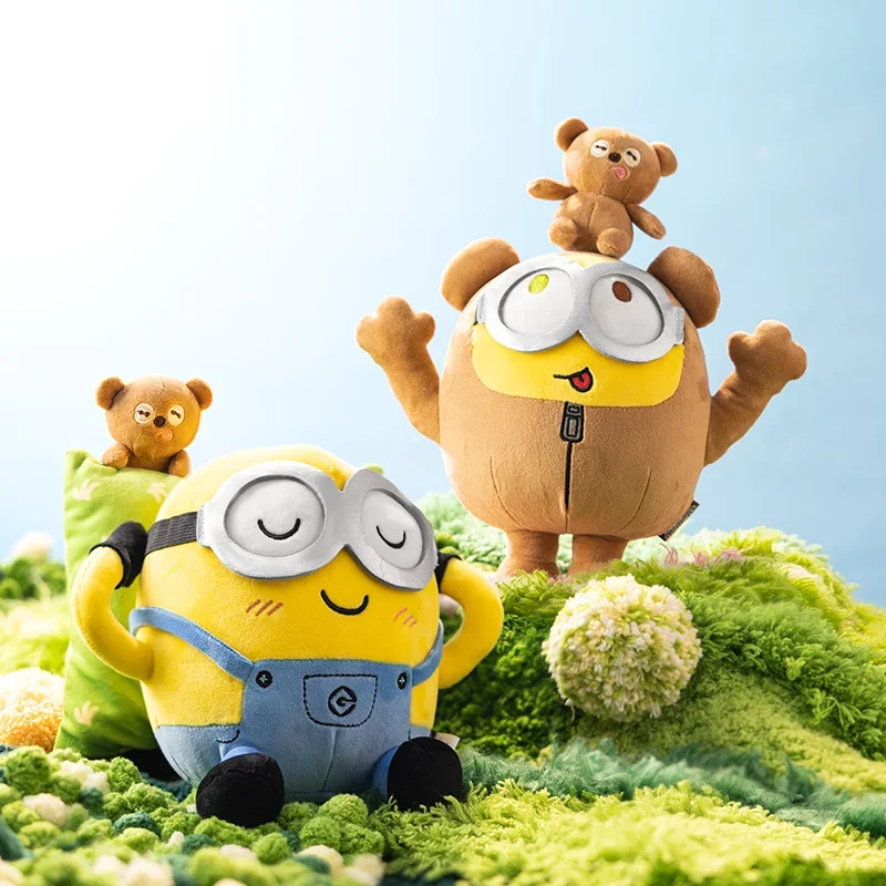thumbnail image 2 of Nuevo muñeco de peluche inseparable de "Gru, mi villano favorito", adorable Minion, regalo para niñas, muñeco relajante, juguete para cumpleaños infantil, regalo de Navidad., 2 of 5