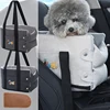 Pet Products Portable Console Booster Dog Car Seat & Carrier for Small Dogs & Cats, car seat cushion pet nest removable portable