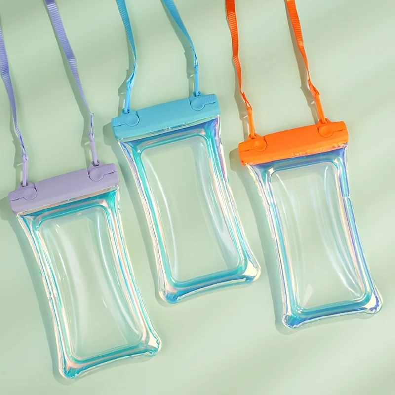 Floating Waterproof Phone Pouch with Touch Screen Access & Lanyard