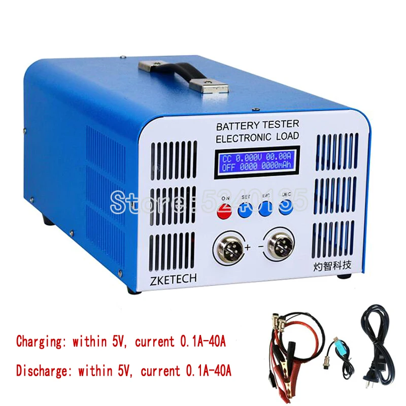

EBC-A40L high current lithium battery iron lithium ternary power battery capacity tester charge and discharge 40A 110V/220V