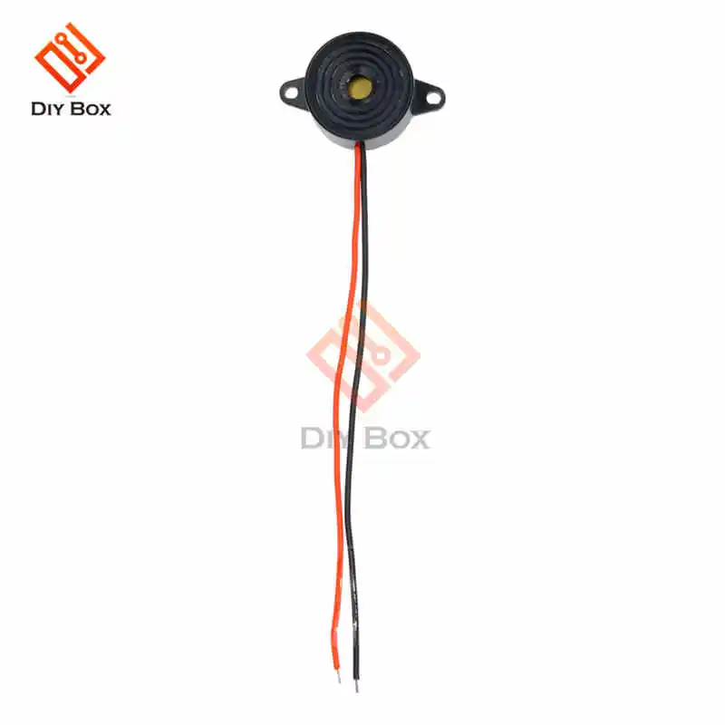 Security Alarm High-Decibel SFM-20B DC3-24V Durable Piezo Electronic Buzzer Alarm 95DB Continuous Sounder Buzzer Active Piezoelectric