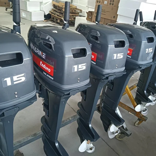 HIMARINE Long Shaft Outboard Motor BRAND 2stroke 15HP 2 Stroke Engine