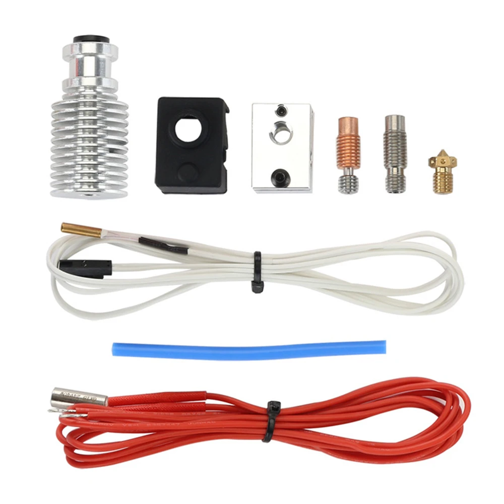 for Prusa MK3S+ Extruder Nozzle Heating Aluminum Quick Throat Kit 3D Printer Accessories