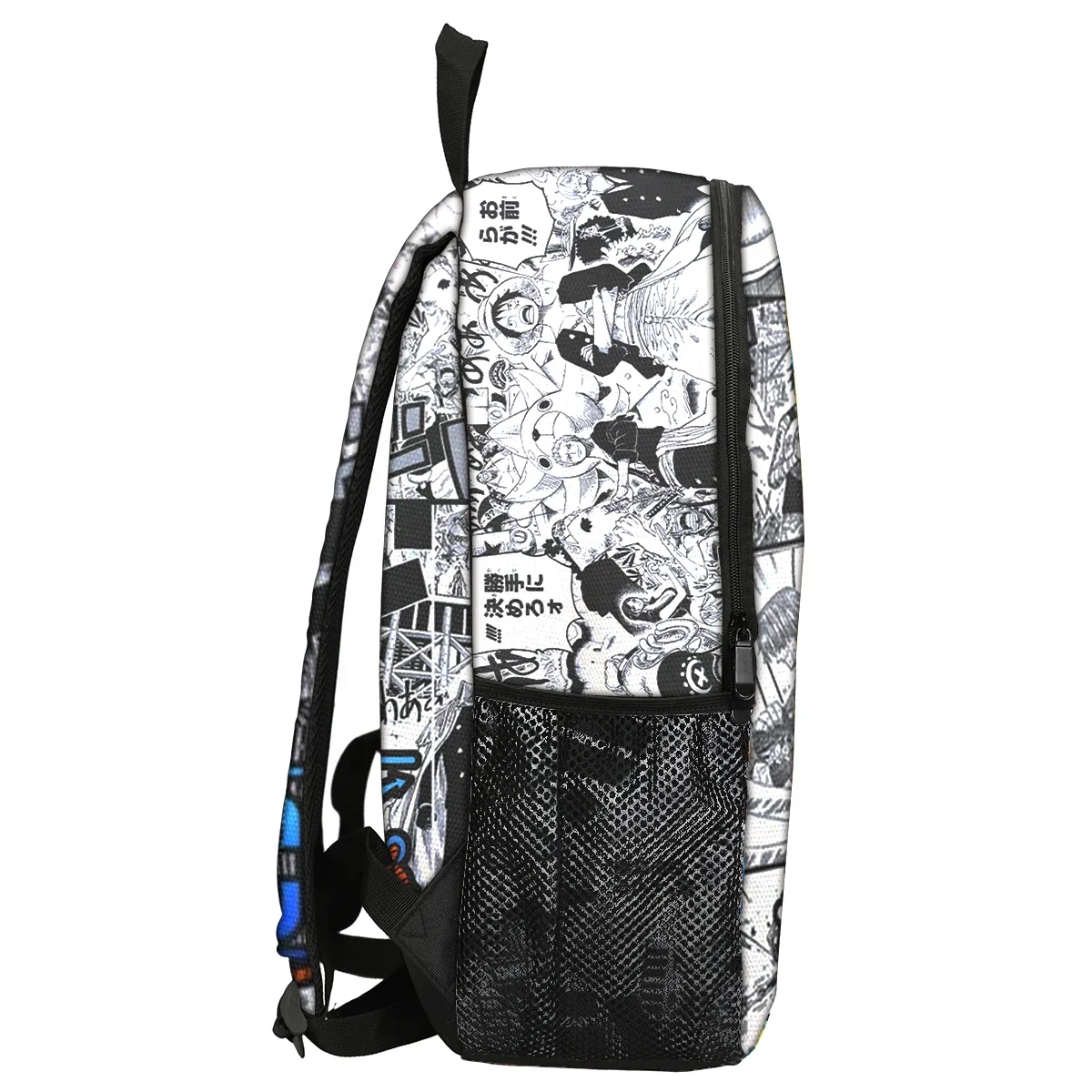 One Piece Luffy Schoolbag Recharged Backpack Student Backpack Boys Girls Anime Cartoon School Bag Mochila 4