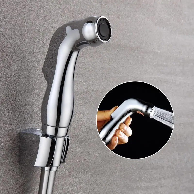Household toilet flushing gun Toilet Flushing Gun Faucet Washer Toilet Flushing Gun Companion High-Pressure Booster Nozzle Bidet Sprayer Head