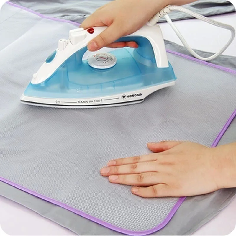 90x40cm High Temperature Ironing Cloth Ironing Pad Cover Household Protective Insulation Against Pressing Pad Boards Mesh Cloth