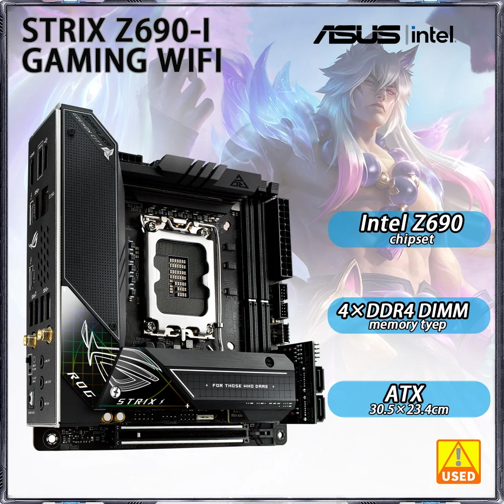 Mini-ITX-LGA-1700-motherboard-ASUS-ROG-STRIX-Z690-I-GAMING-WIFI-adopts ...