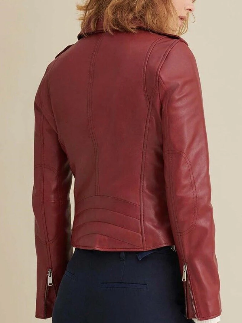 Рисунок 3 - Женская байкерская куртка из мягкой