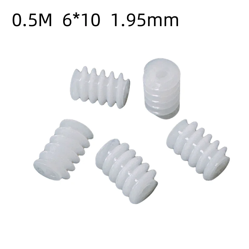 10PCS/LOT 0.5M 1.95mm Plastic worm gear toy accessories remote control car accessories