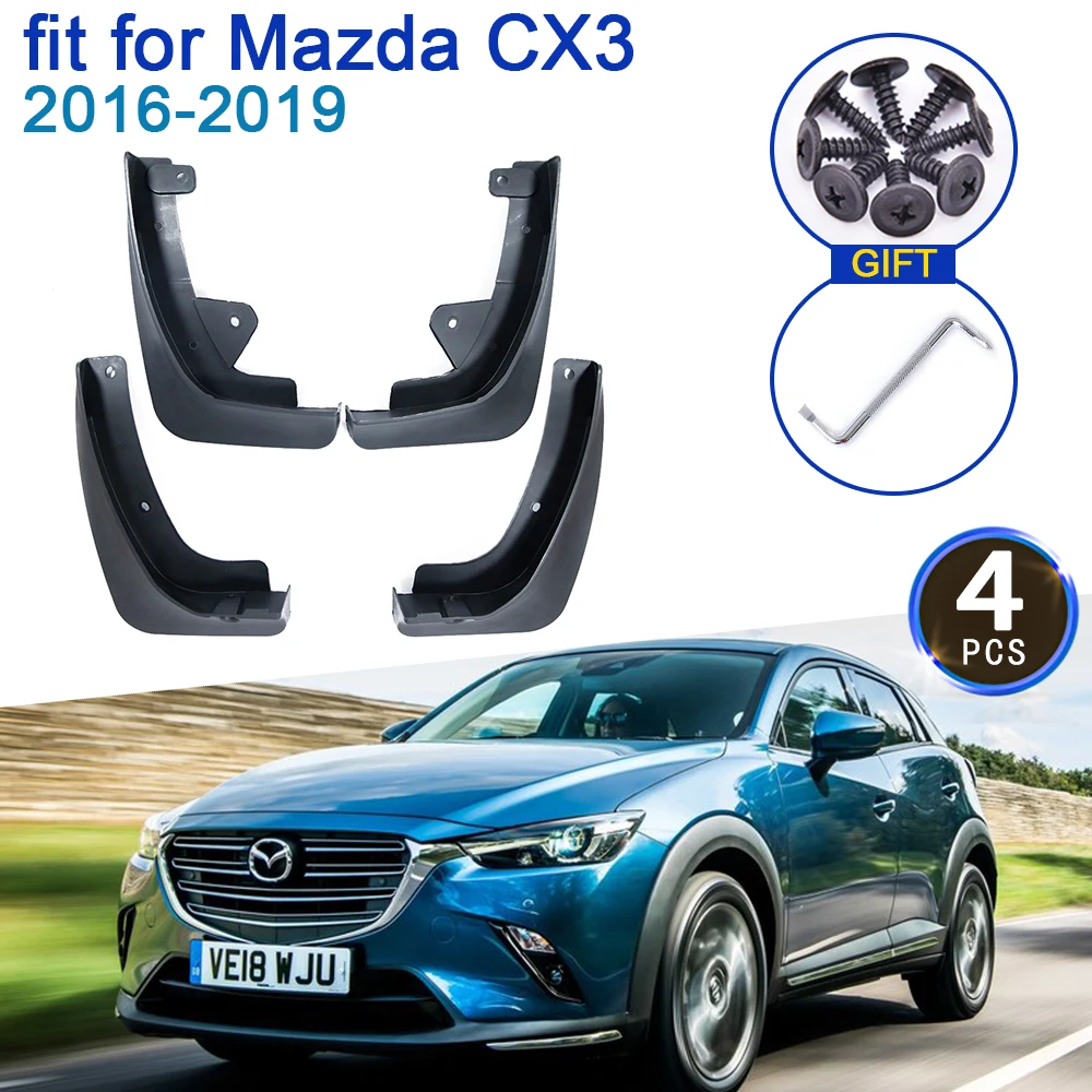 Для Mazda CX-3 2016-2019 автомобильный брызговик 4 шт. аксессуары для стайлинга новый