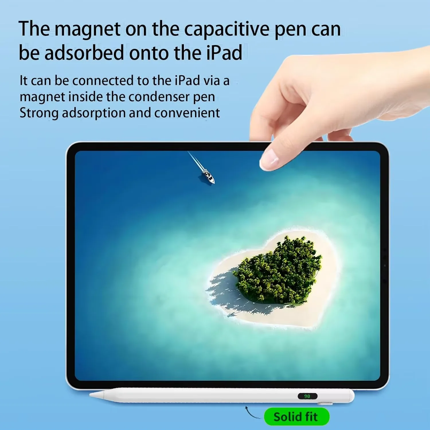 2026년형 이 스타일러스는 2018년 이후 생산된 모든 Apple iPad 모델과만 호환됩니다.