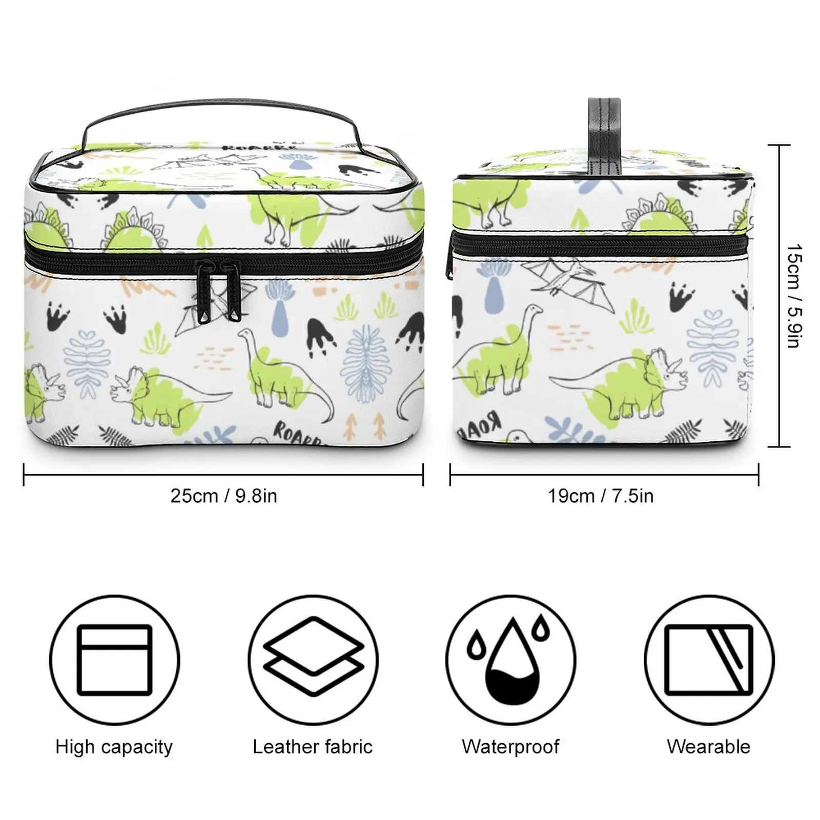 Travel Cosmetic Bags Girl Outdoor Waterproof Make Up Case Waterproof Storage Bag for Cosmetics Female Print Makeup Bag