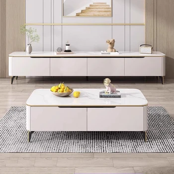 현대 사이드 보드 TV 크래들 텔레비전 콘솔, 크레덴자 정리함 럭셔리 TV 지원 벤치 모빌리, 라 카사 홈 가구