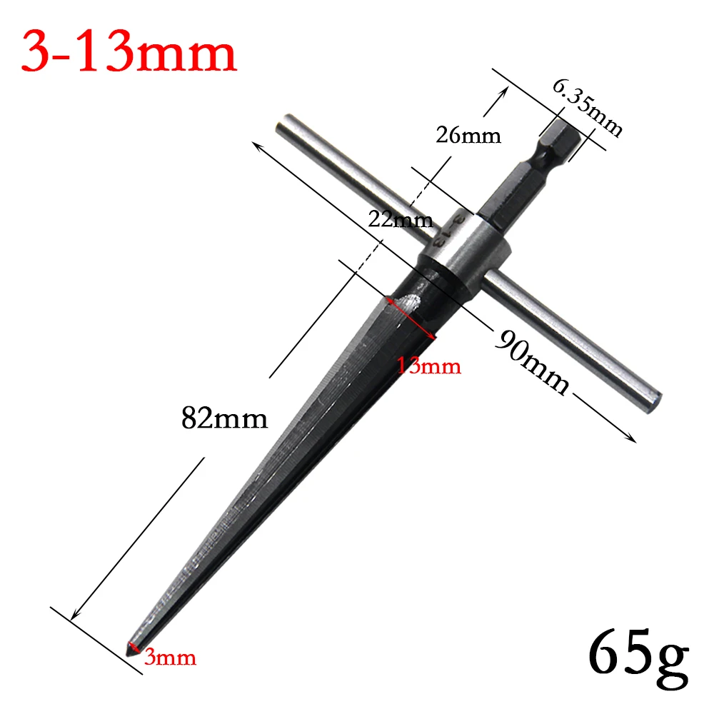 Premium Woodwork Taper Reamer for Drilling and Deburring