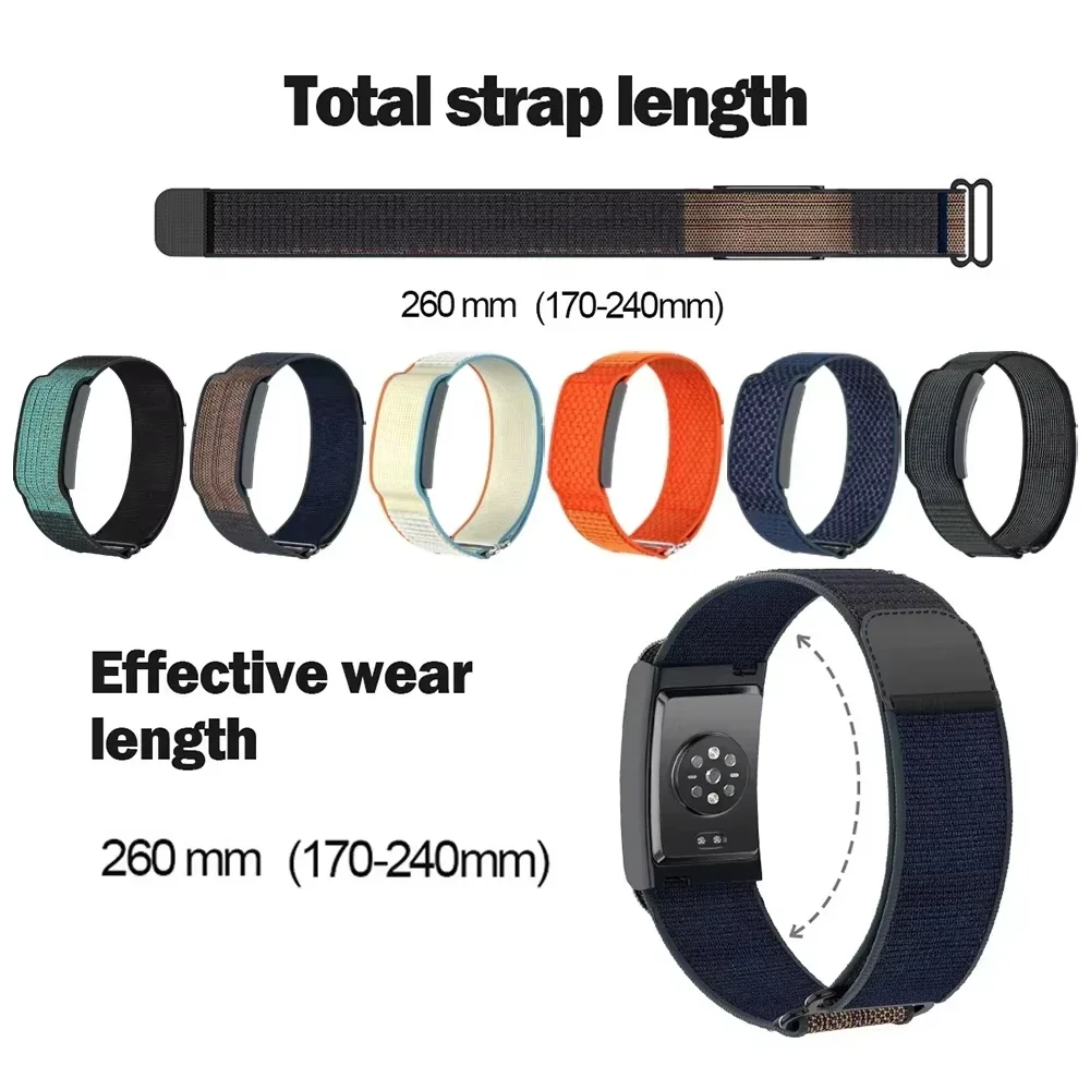Adjustable Nylon Loop Sport Band - Premium Replacement Wrist Strap
