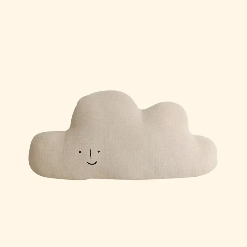 북유럽 스타일  진정 베개 자수 침구 패드 장식 쿠션 어린이방 침대 옆 매일 사용하는 수면 베개