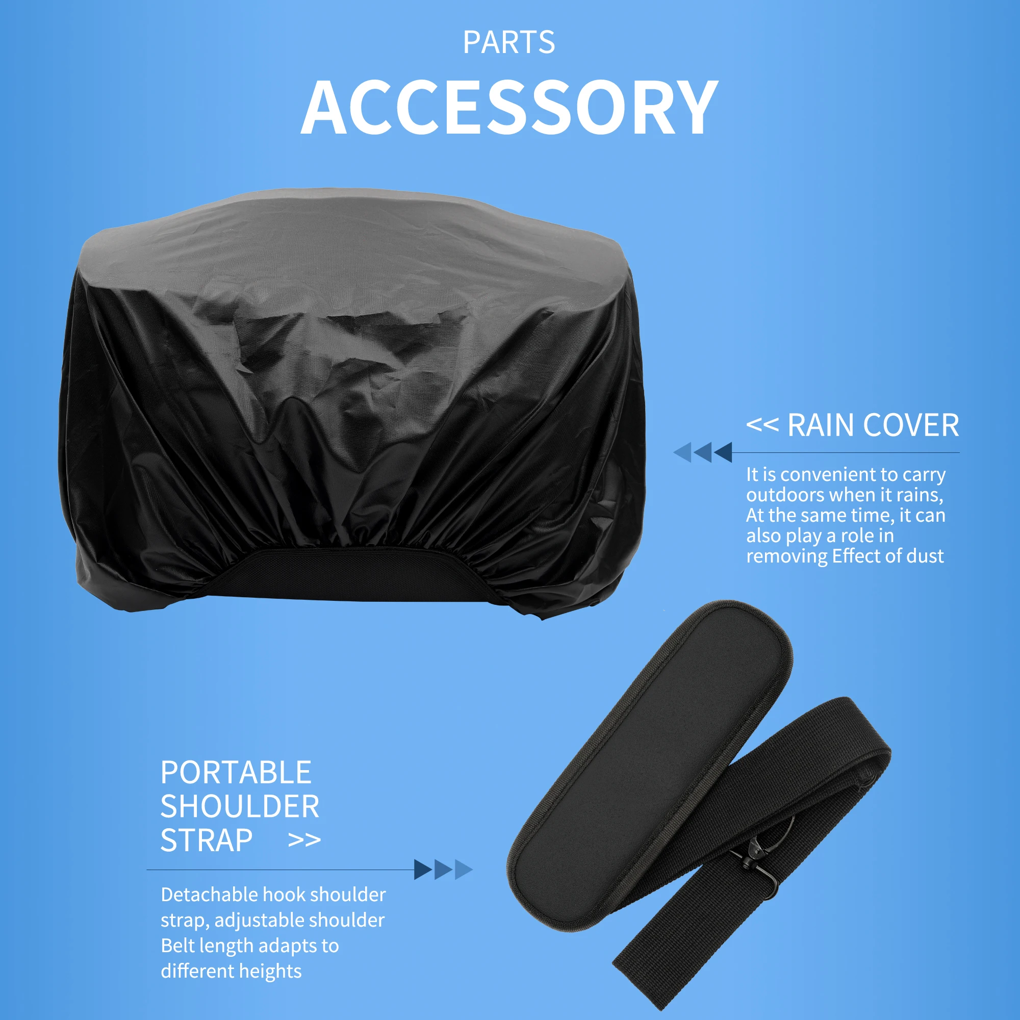 KELUSHI Handbag optical fiber welding splicing machine/camera special wear-resistant waterproof empty packaging tool