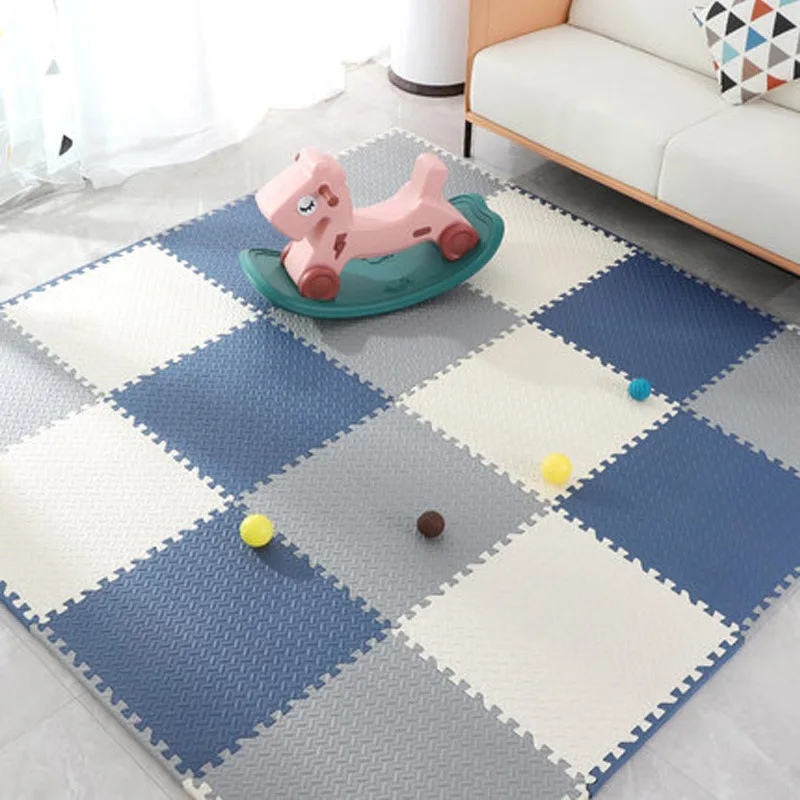 

12pcs/lot Baby Puzzle Mat Play Mat EVA Foam Soft Carpet Climbing Pad Kids Tiles Rugs Floor Tiles Toys Carpet 30*30cm