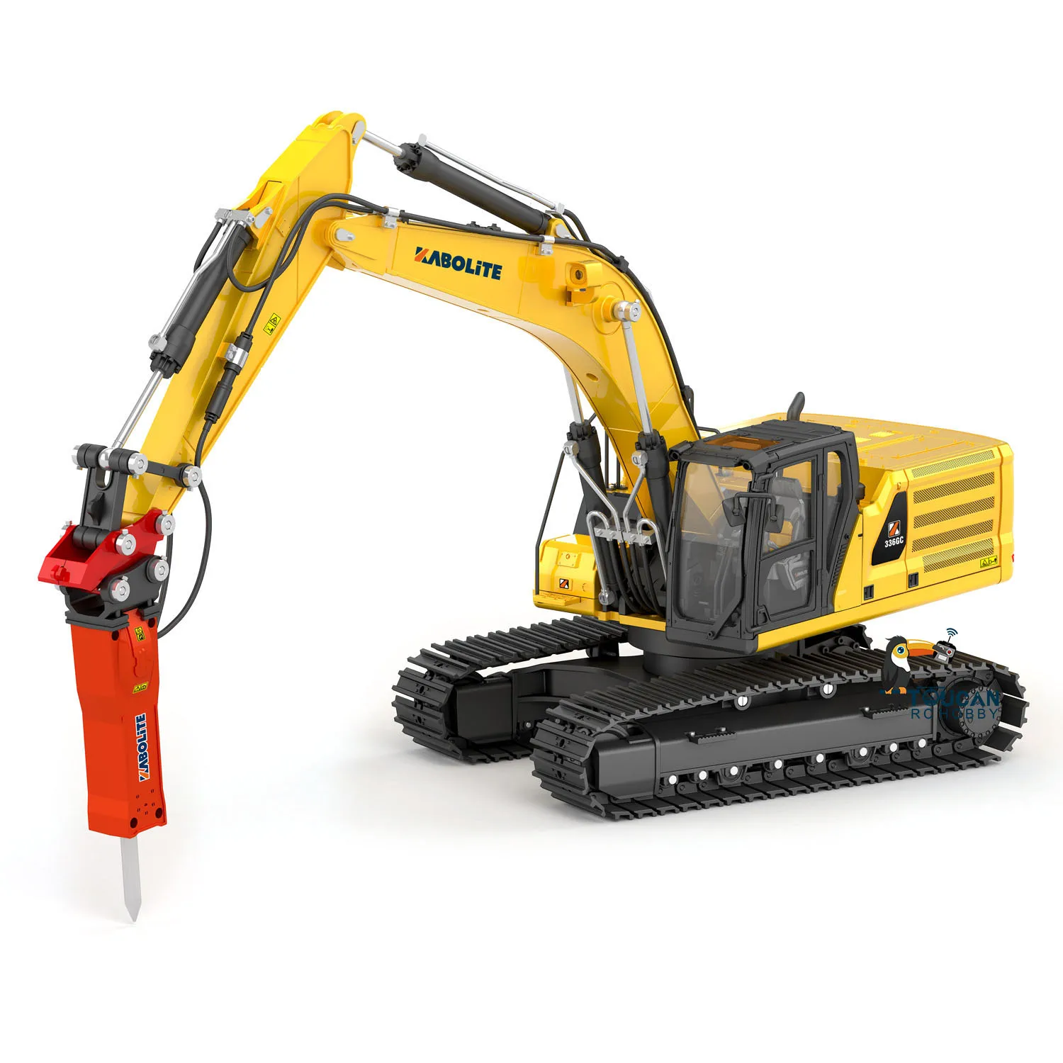 Kabolite K336GC RC Hydraulic Excavator RTR Upgraded K961 100S 1/18 Construction Digger Light Model Toy TH22749 6