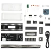 DC5V 0.28 Inch Colorful LED Rhythm Light Production Kit, Voice-activated Digital Clock, Electronic DIY Welding 5