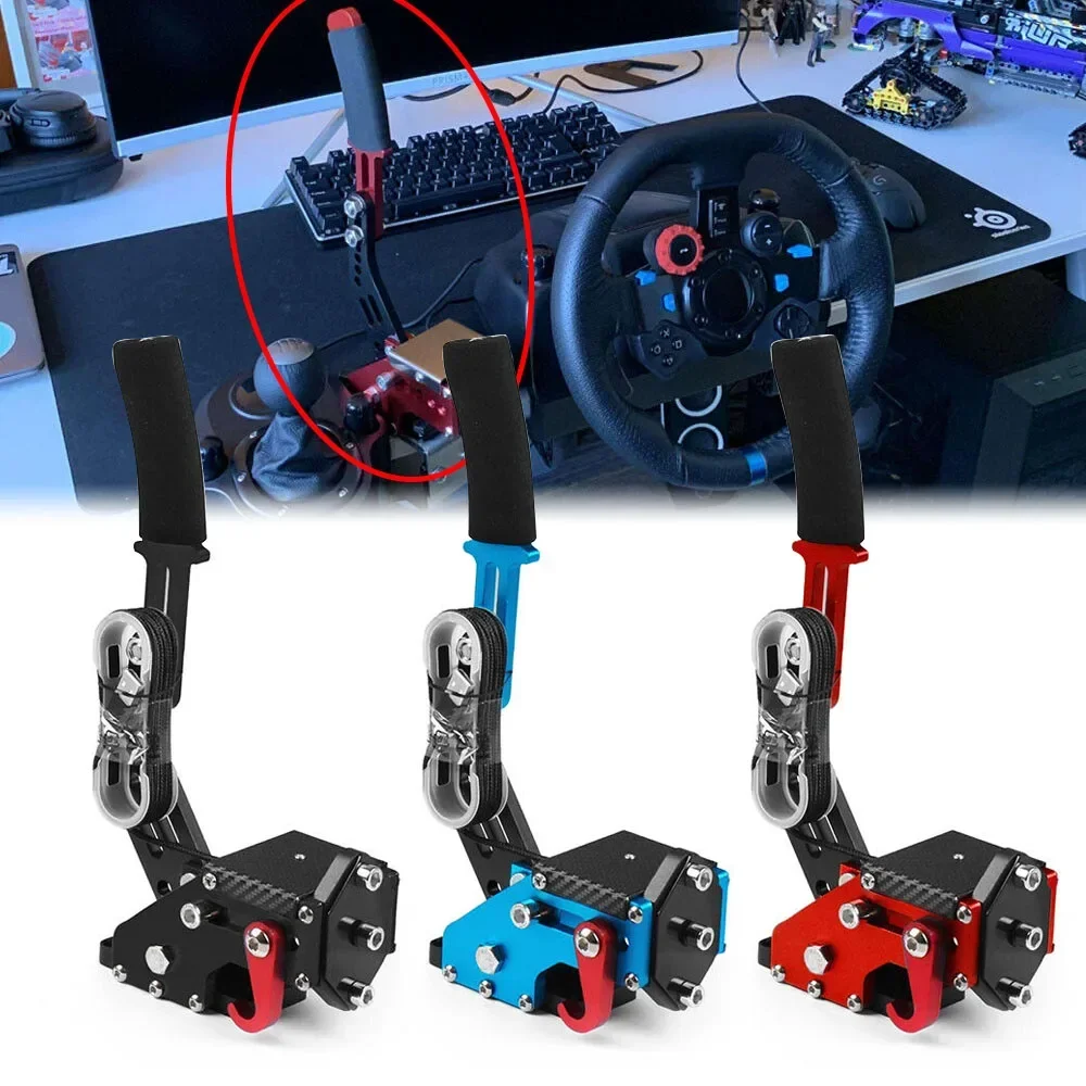 로지텍 브레이크 시스템 핸드브레이크/드리프트 어댑터 보드 (랠리 G29/G27/G25 PC용) 홀 센서 USB 14비트 SIM 레이싱 게임 T300 T500 호환