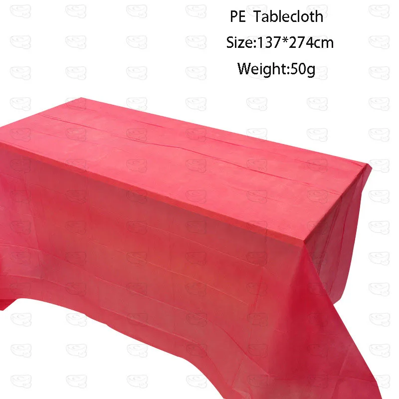Red Tablecloth