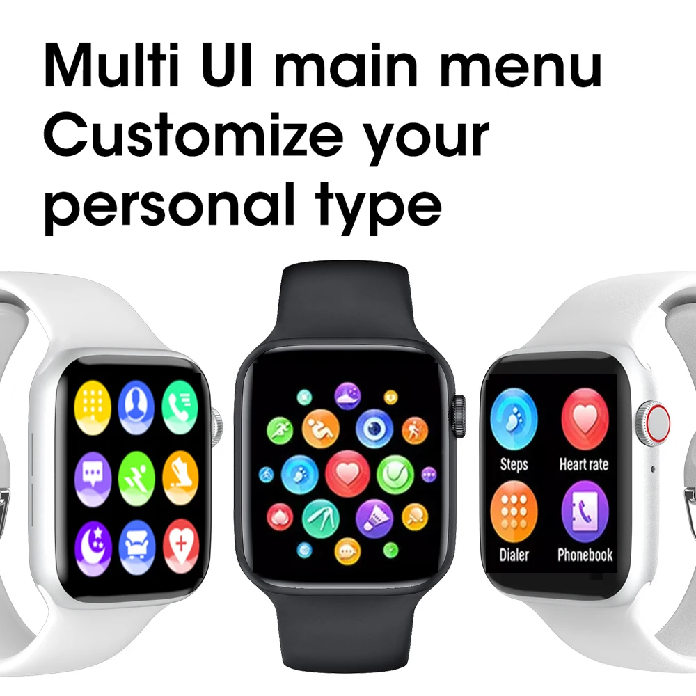 2022 IWO 14 Pro Watch 7 Smartwatch Sleep Monitor Heart Rate Bluetooth Clock Series 7 Woman Men Smart Watch  PK IWO 13 PRO X8 MAX