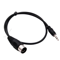 High Quality 3.5mm Male Stereo Jack To Din 5 Pin Din MIDI Male Plug Audio Extension Cord Cable 0.5/1.5/3M For Microphone Adapter - Image 2
