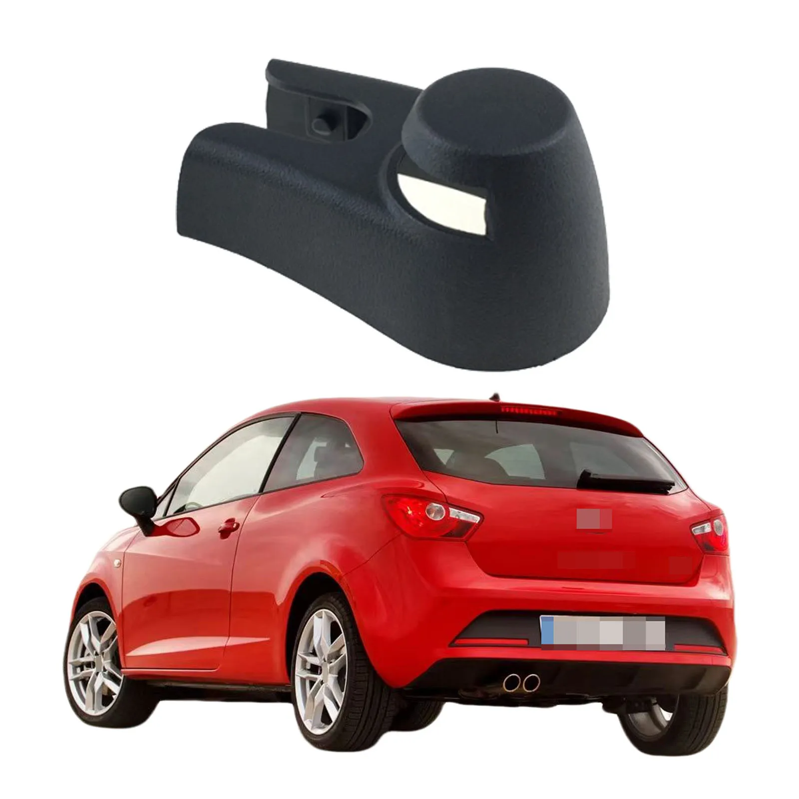 Rear Windshield Windscreen Washer Wiper Arm Nut Cover Cap For Seat