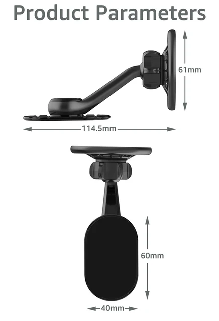 DMJWAN Supporto Magnetico Telefono Per Auto [42 Magneti Più Potenti] Supporto Per Telefono Interamente In Metallo Per Cruscotto Auto Fit IPhone 14 13 12 Pro Max Plus Tutti I Dispositivi Mobili - Foto 9