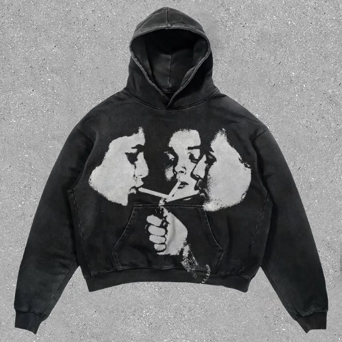 Cotton New Rock Men's Hooded Sweatshirt Spring Autumn With Pockets No Brand Simple Male Hoodie Welcome Deal In Funny Luxury Tops