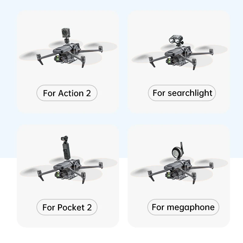 DJI Mavic 3 Airdrop System with Landing Gear and Camera Mount Holder Mavic 3 Wedding Gift Delivery Dispenser Remote Thrower