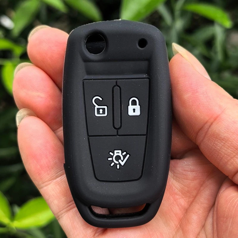 Silicone Flip Remote Key Cover - Premium Protector Shell
