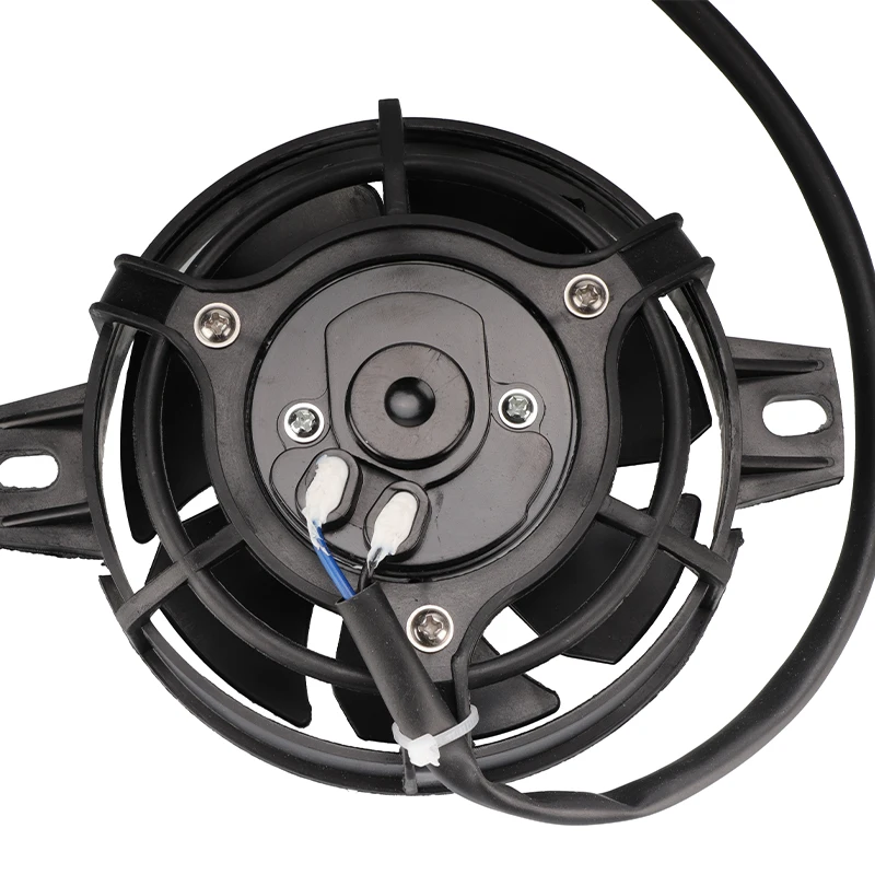 Motorcycle 4 Inch Radiator Cooling Fan Oil Cooler Water Cooler Electric Fan For KAYO Dirt Bike Go Kart Quad Bike ATV Accessories