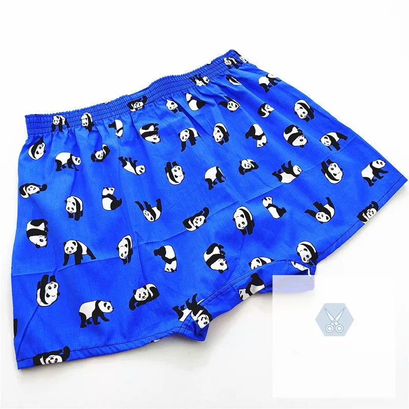 New Men's Underwear Comfortable And Breathable Cotton Panda Shorts Men's And Women's Lounge Sleep Bottoms