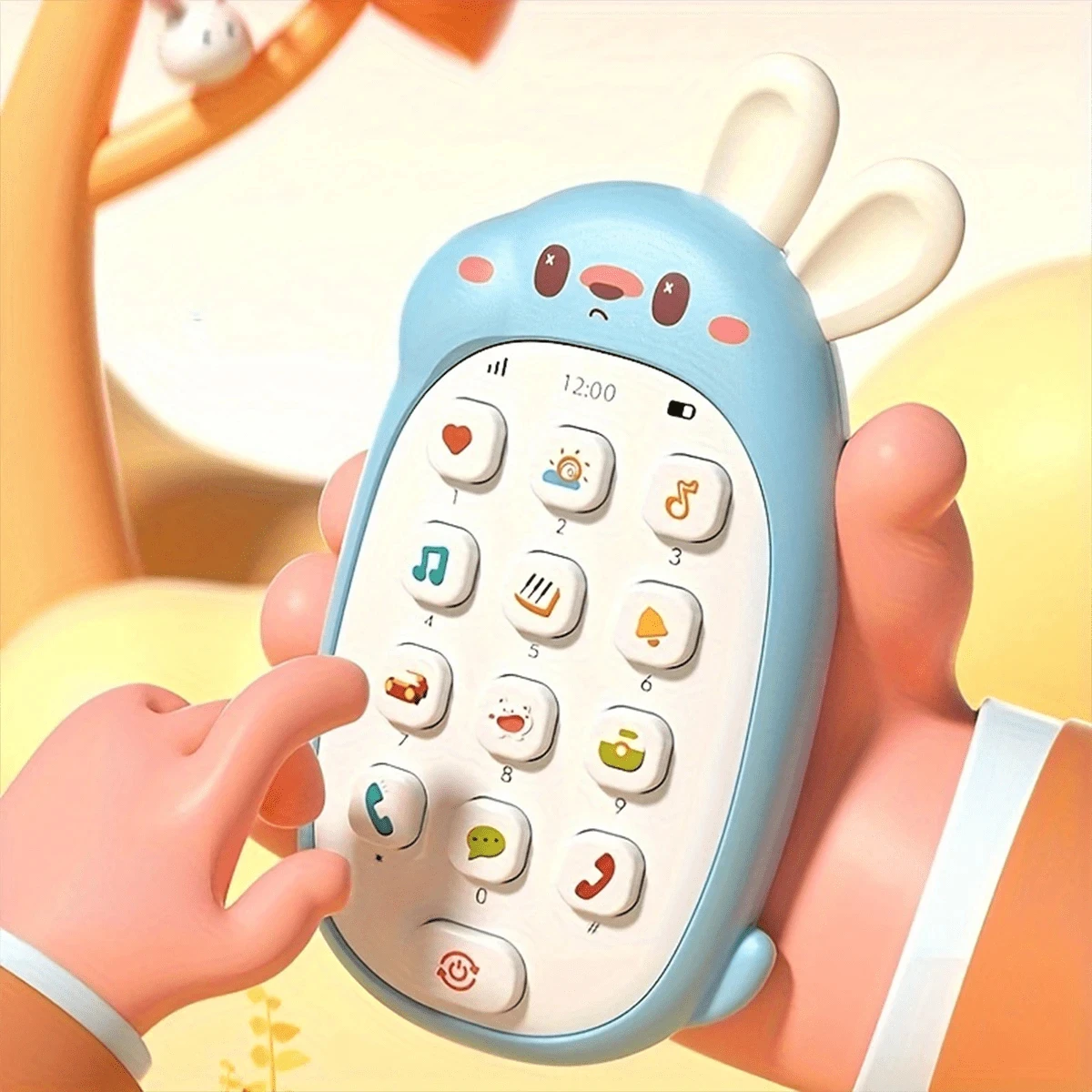 Cute Musical Learning Toy Phone For Children Engaging Educational Interactive Play Perfect Gift For Kids