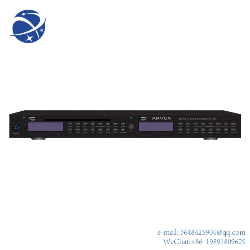 

YYHC PA14 2-канальный OEM-тюнер переменного тока 220 В, аудио AM, радио, система pa, двухканальный CD fm mp3 usb музыкальный плеер