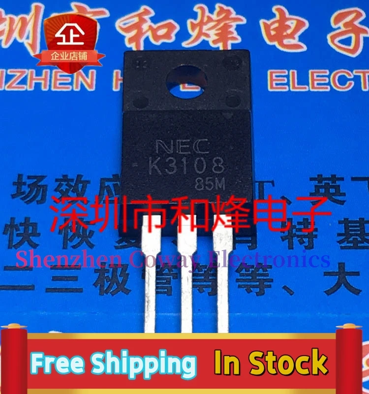 

10PCS-30PCS K3108 2SK3108 TO-220F MOS In Stock Fast Shipping