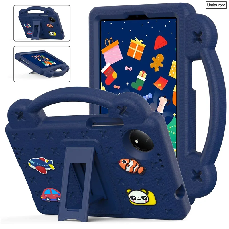 Kids Shockproof EVA Tablet Case with Handle Stand