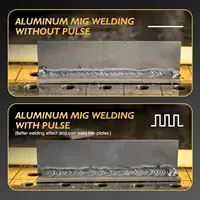 Aluminum MIG Welder with Pulse 250A 110V/220V Dual Voltage 4 in 1 Multifunctional Welding Machine Gas/Gasless Flux MIG/Lift TIG 2