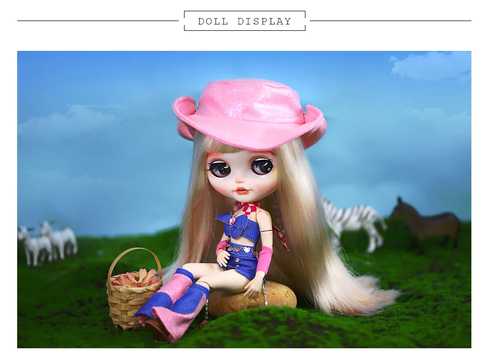 Neo Blythe Doll Cowgirl Costume 2